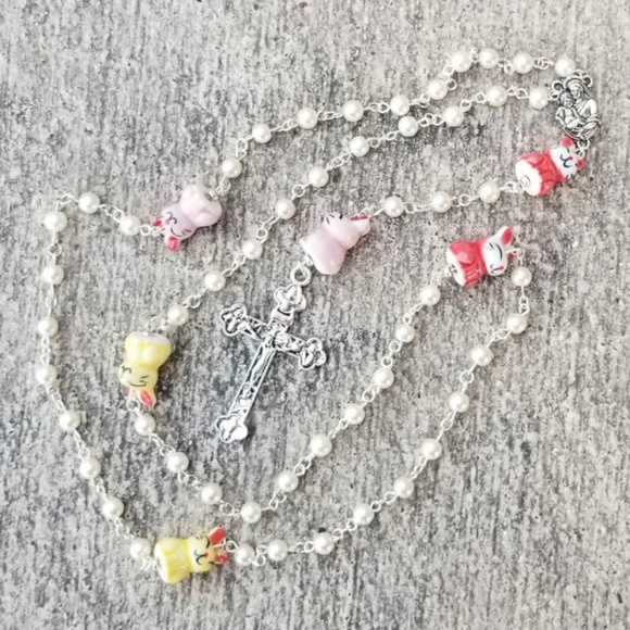 Handmade Jewelry - Easter Rosary Handmade Jewelry - Easter Rosary